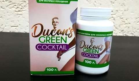 Фото упаковки Зеленого коктейля дюкана